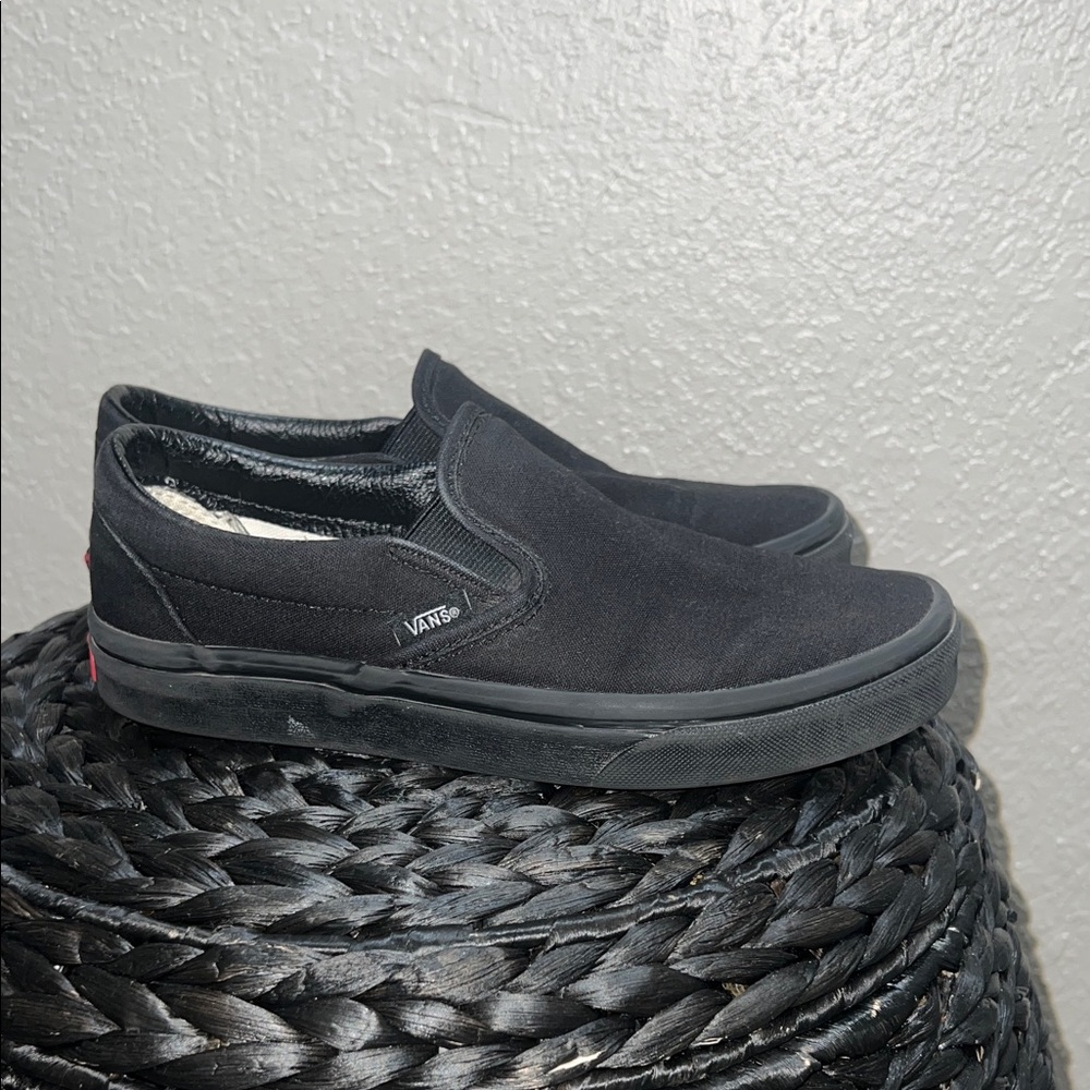 Vans Women's Black Slip-On Slippers